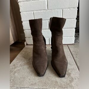 Brown suede Women's Boots